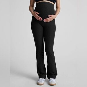 Beyond the Bump Darkest Night Flared Maternity Leggings